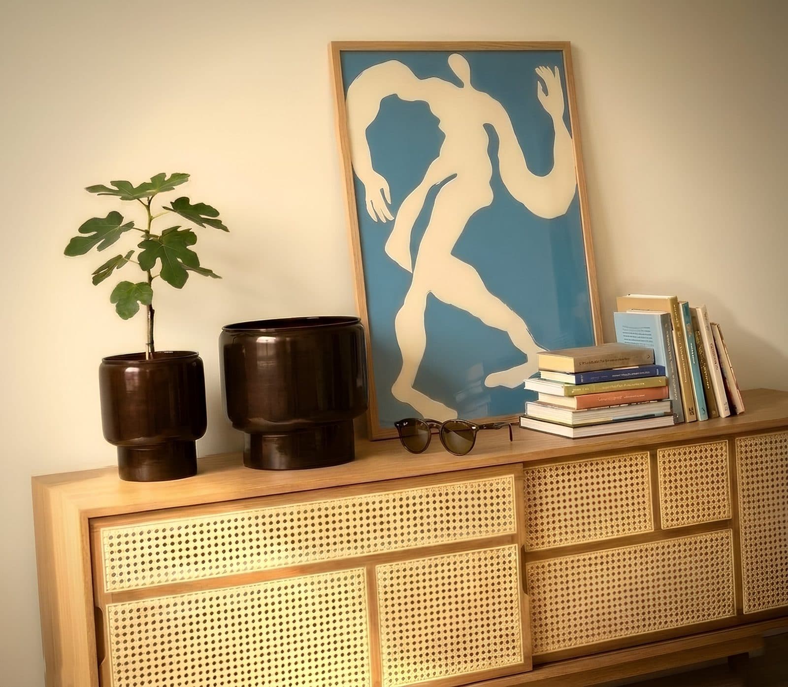 dancer styled in a room scene